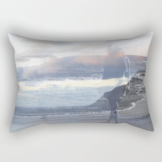 Into the Wave Rectangular Pillow