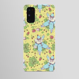 Strawberry Clowns | clowncore pattern | cute clown phone case | Kidcore Android Case