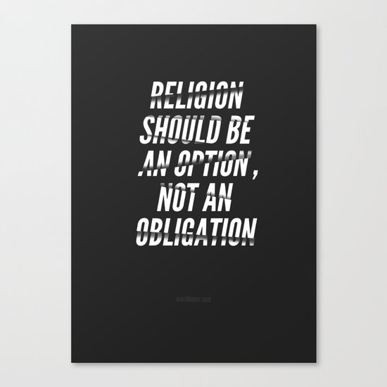 Option Canvas Print