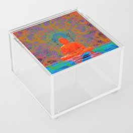 Cool Water Zen (Ultraviolet) (psychedelic, meditation) Acrylic Box