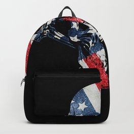 US Skull Flag Backpack | America, Uscrossbones, Uspatriot, Unitedstates, Usa, Starandstripes, Crossbonesusa, Symbol, Skullflag, Bones 