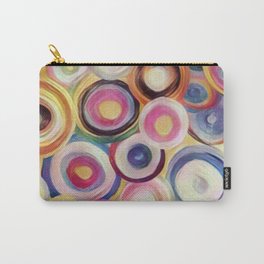 Abstract gradient color Carry-All Pouch