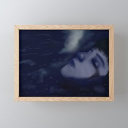 The Water's Fine Framed Mini Art Print