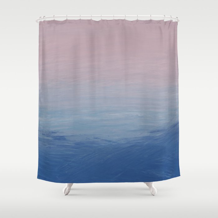 Coastal Curtain Shower Curtain