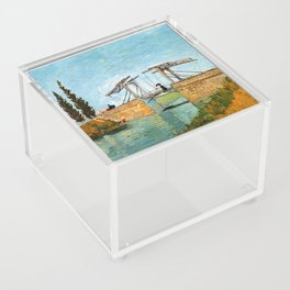 Vincent van Gogh - Langlois Bridge at Arles Acrylic Box