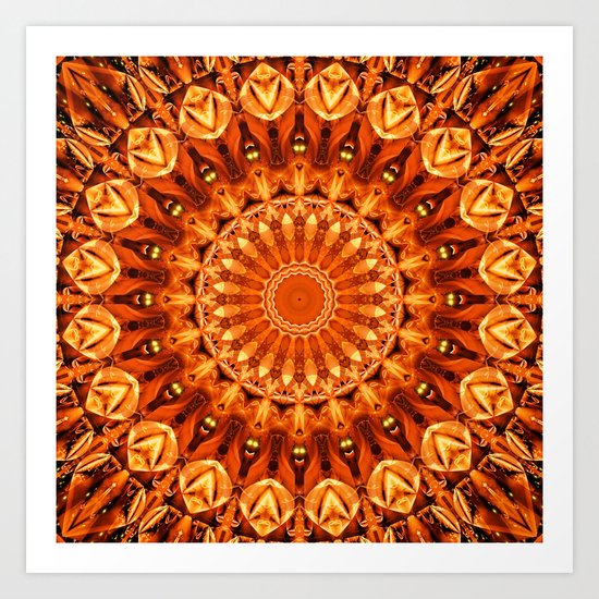 Mandala energy no. 2 Art Print