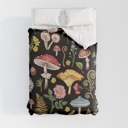 Botanical Mushroom #10 Comforter