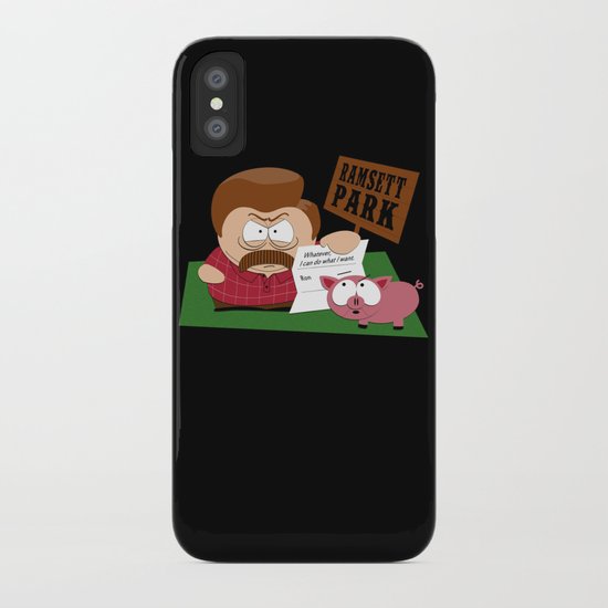 South Parks and Rec iPhone Case