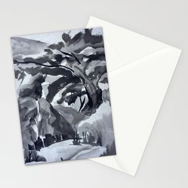 a small path Stationery Card