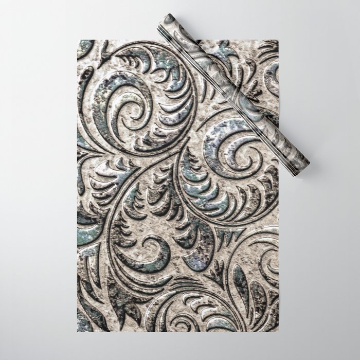Scroll Tile 1 Wrapping Paper