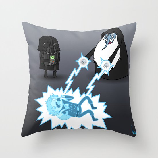 Adventure Wars (Coloured) Throw Pillow