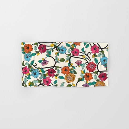 Fleurs Hand & Bath Towel