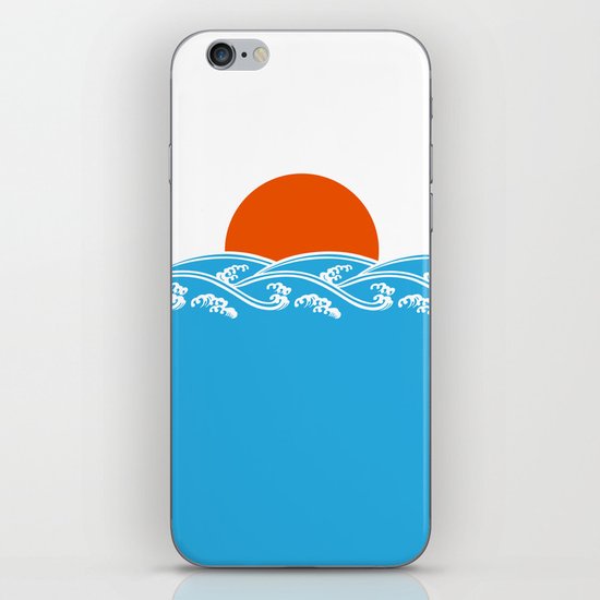 Japanese Tsunami iPhone & iPod Skin