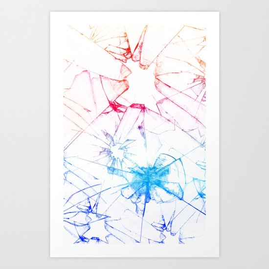 Shattered Art Print