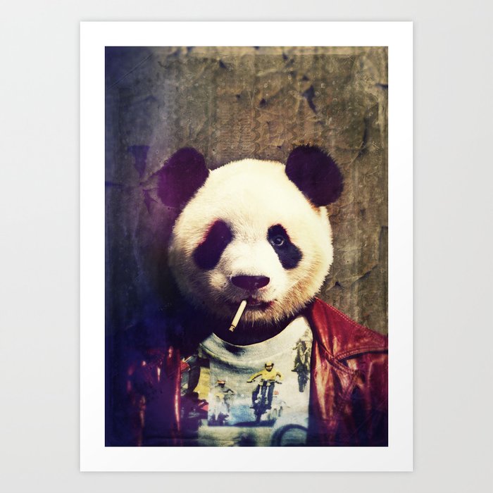 Panda Durden Art Print