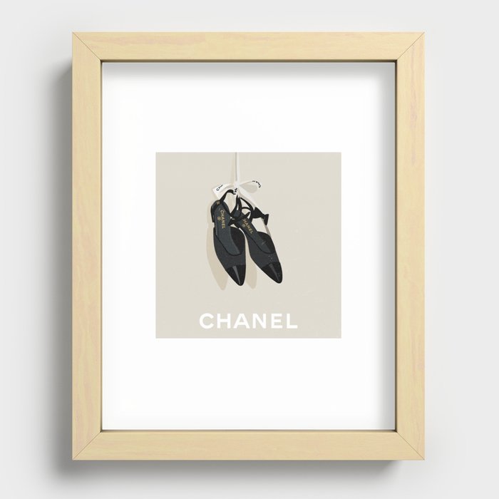 shoes print Recessed Framed Print