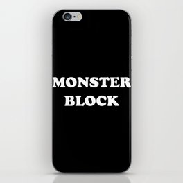 Volleyball Monster Blocker iPhone Skin