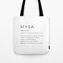 Mysa Definition Tote Bag