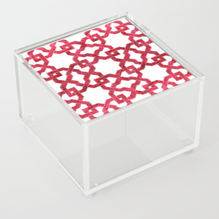 Geometric Pattern - Oriental Design rmx Acrylic Box