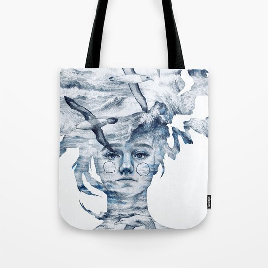 I am the sea and nobody owns me Tote Bag