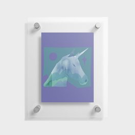 Abstraction_YOU_ARE_MAGICAL_UNICORN_UNIQUE_POP_ART_0117A Floating Acrylic Print