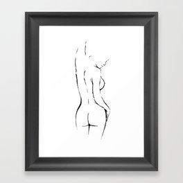 Nude 7 Framed Art Print