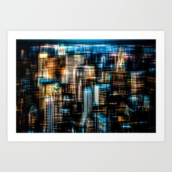 Downtown II Art Print