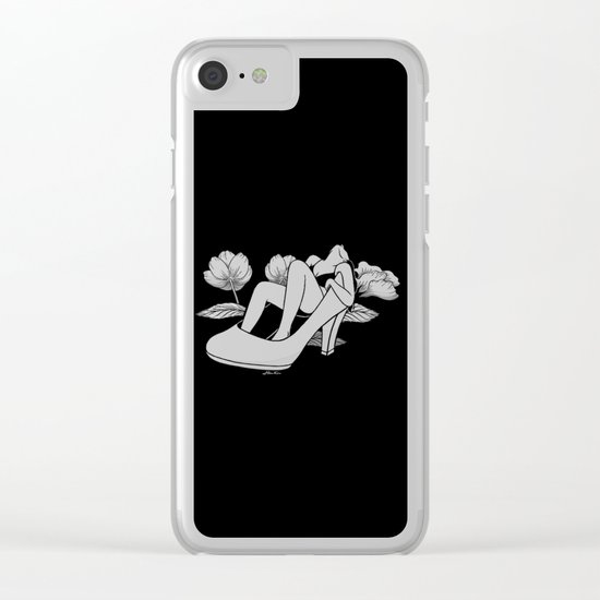 Floating without anchor Clear iPhone Case