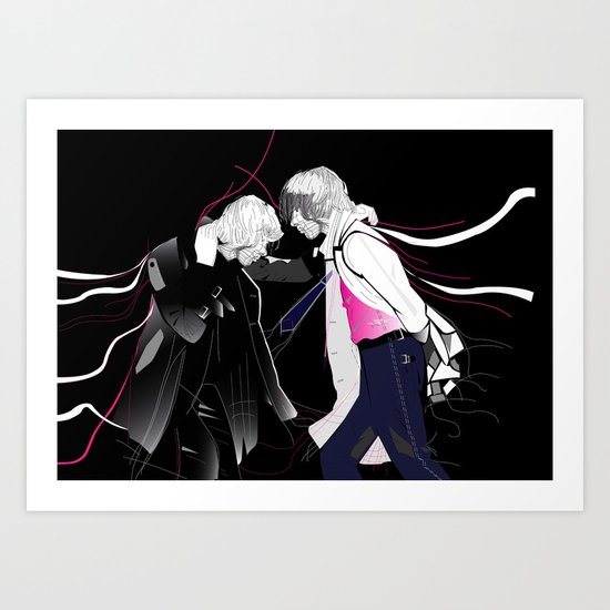 The Fight Art Print