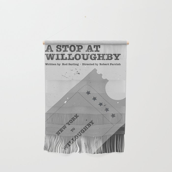 "The Twilight Zone" A Stop at Willoughby Wall Hanging