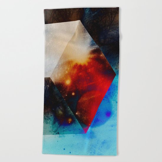 Cubed Beach Towel