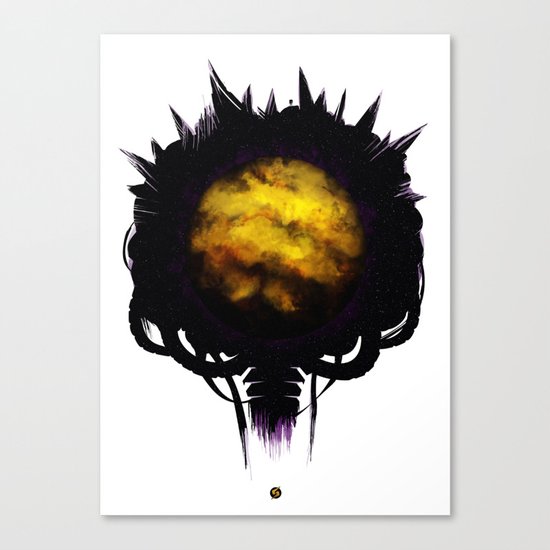 Zebes Canvas Print