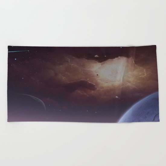 Star formation Beach Towel