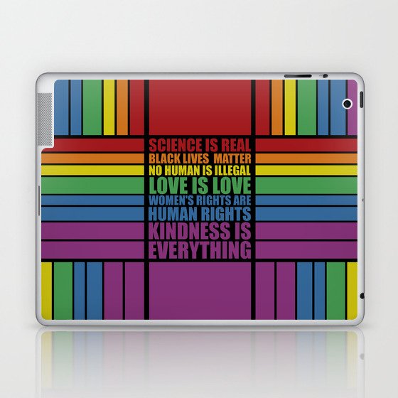 Science is real... Inspirational Fashion Laptop & iPad Skin