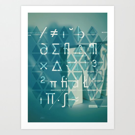 Subject To Change Art Print