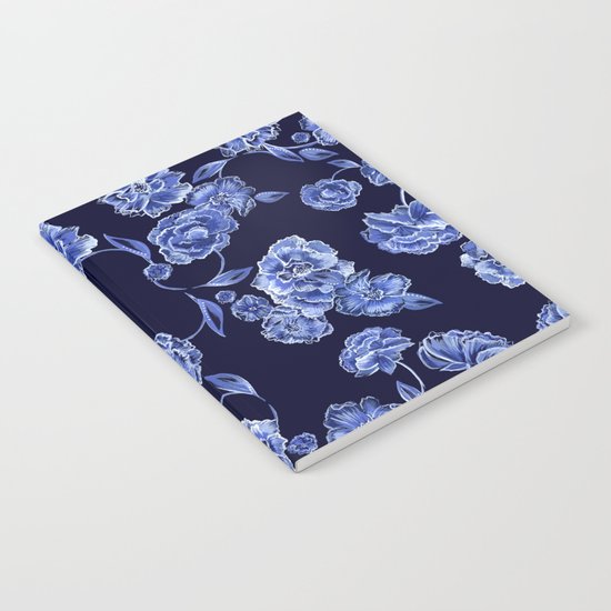 Porcelain Floral Notebook
