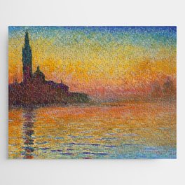 Claude Monet San Giorgio Maggiore at Dusk Jigsaw Puzzle