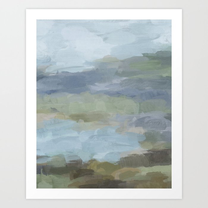 Diptych Ii Sky Gray Blue Sage Green Abstract Wall Art Painting Diptych Ii Sky Gray Blue Sage Green Abstract Wall Art Painting Lake