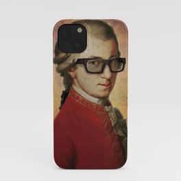 Hipster Mozart iPhone Case