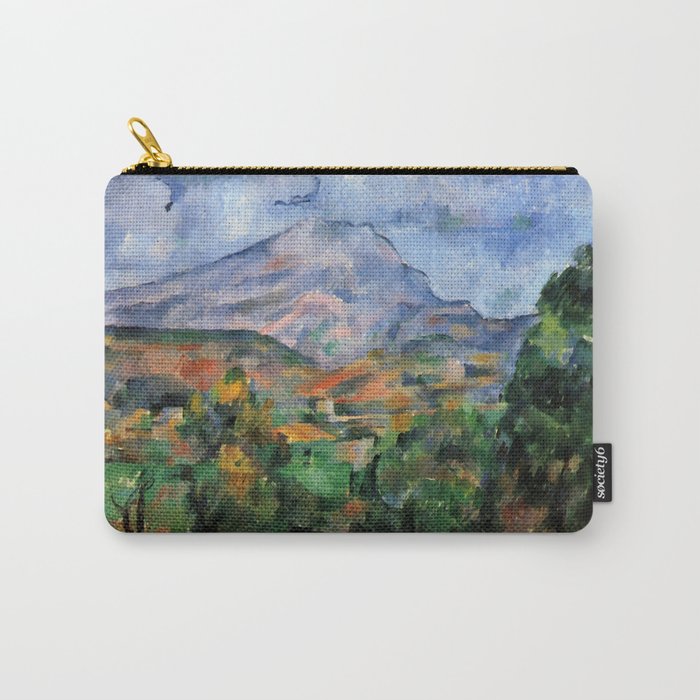 Paul Cezanne "Mont Sainte-Victoire", c.1890 Carry-All Pouch