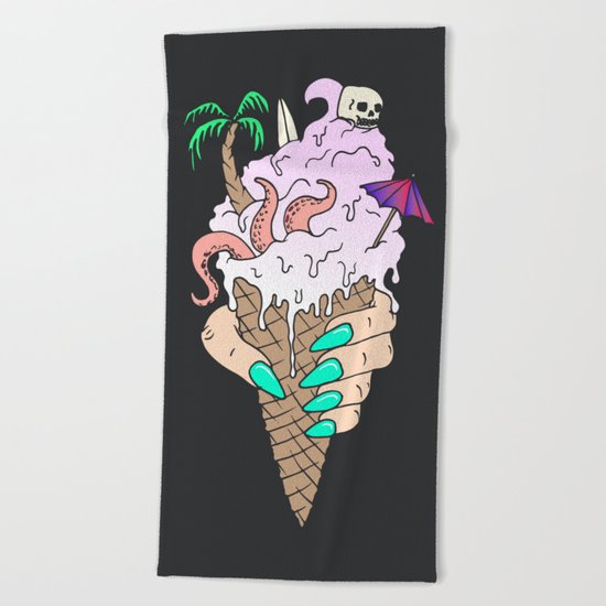 ENDLESS BUMMER Beach Towel
