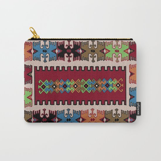 Kilim pattern 026 Carry-All Pouch