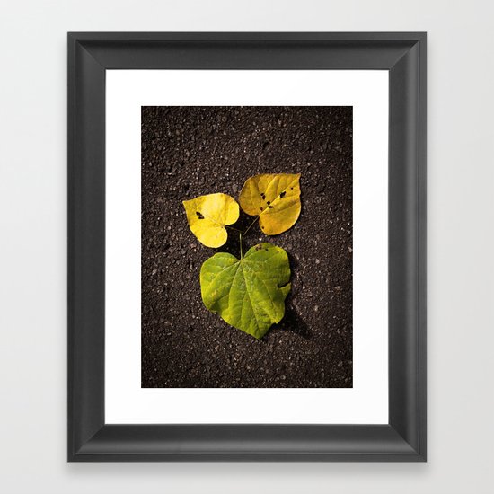 Leaf Love No.2 Framed Art Print
