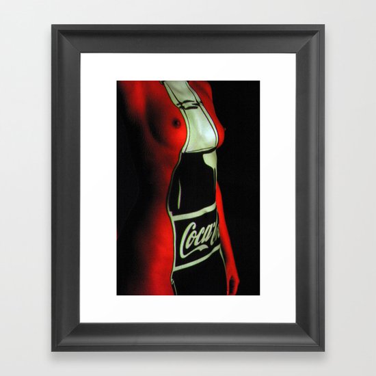 Consumption.Consumed Framed Art Print