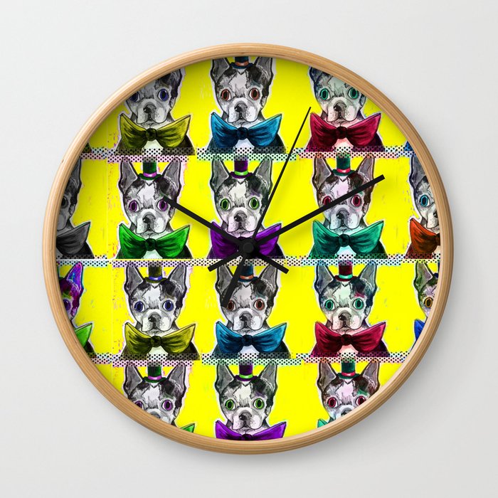 Dapper Dog Wall Clock