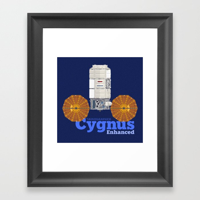 Cygnus Enhanced Framed Art Print