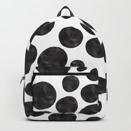 Hand-Painted Polka Dots Backpack