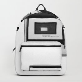 cassette recorder / audio player - 80s radio Backpack