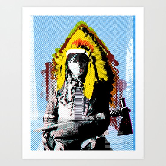 Indian Pop 66 Art Print