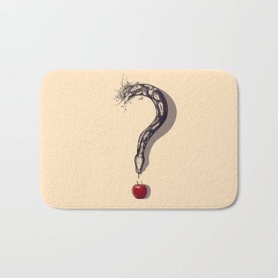 Curious Temptation Bath Mat
